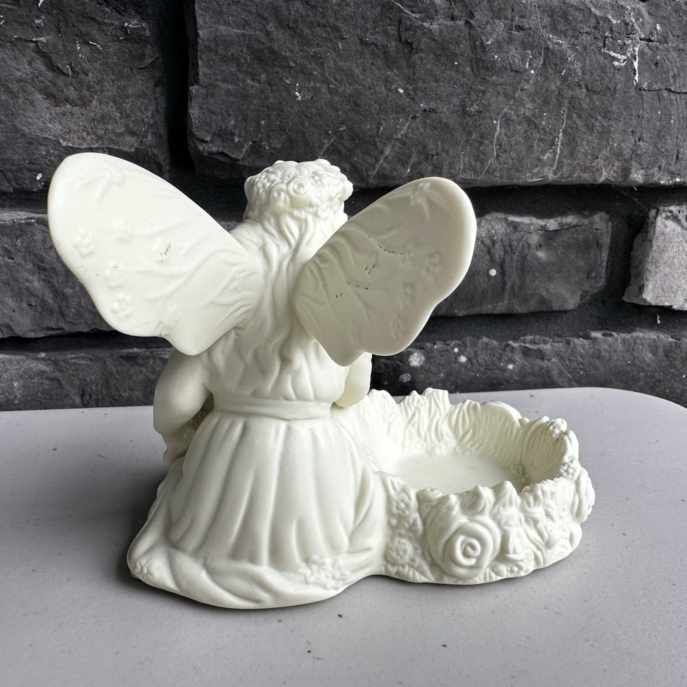 VTG PartyLite Ariana's Garden Fairy Tealight Candle Holder Whimsigoth Celestial - Picture 4 of 5